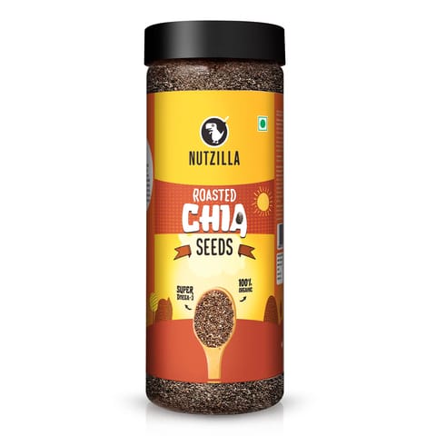 Bevzilla (Nutzilla) Roasted Chia Seeds | Premium | 300gm