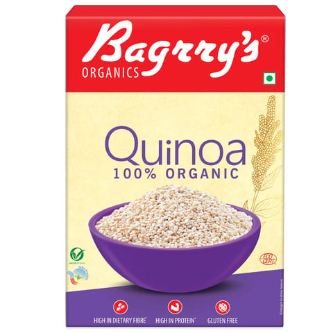 Bagrry's 100% Organic Quinoa, 500 gms