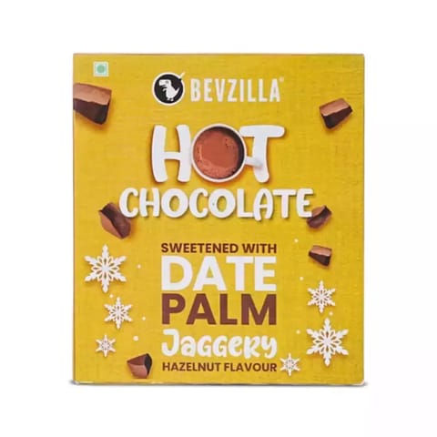 Bevzilla Hot Chocolate Hazelnut Flavour | Flavoured Hot Chocolate | Hot Chocolate Mix | 250gms