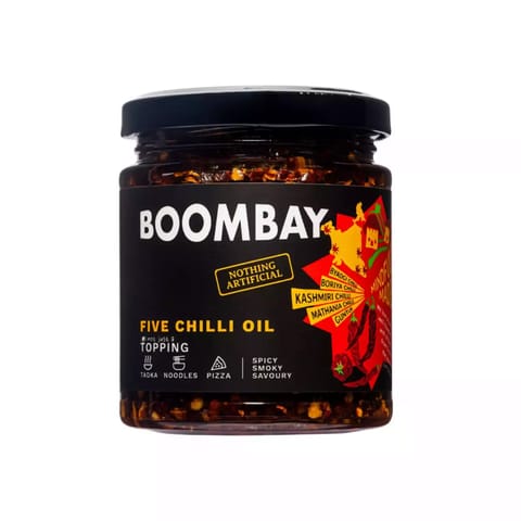 Boombay Five Chilli Oil 190 gms