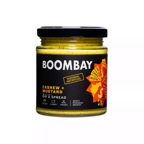 Boombay Cashew + Mustard 190 gms