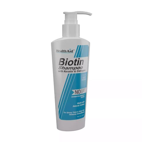 HealthAid Biotin Shampoo with Keratin & Collagen (200 ml)