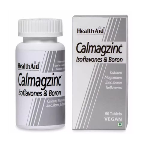 HealthAid Calmagzinc? (Calcium, Magnesium and Zinc) - 90 Tablets
