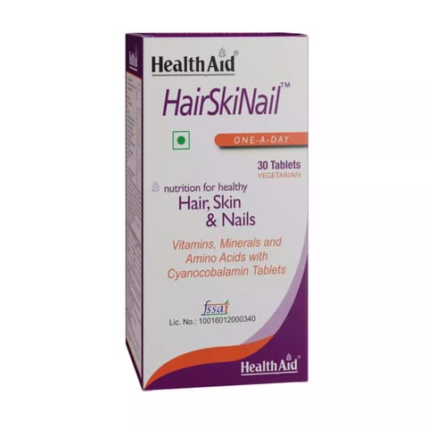 HealthAid HairSkiNail? (Multivitamins for Hair, Skin and Nail) - 30 Tablets