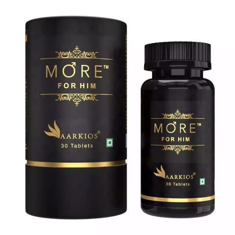 Aarkios More for Him (Energy & Libido Booster for Men) - 30 Tablets