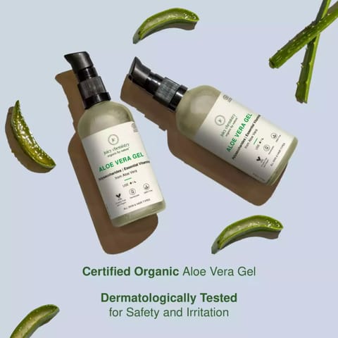 Juicy Chemistry Aloe Vera Gel for Face, Hair & Body (100 gms)