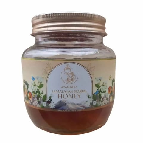 Ayantara Himalayan Floral Honey | 100% Raw, Pure & Unprocessed | 250 gms