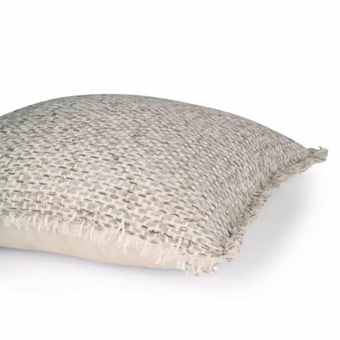 Flakes Cushion Cover-20x20- Foggy Dew