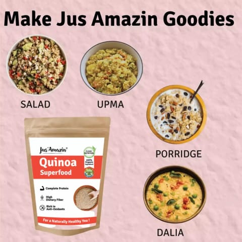 Jus Amazin Organic Quinoa 1kg