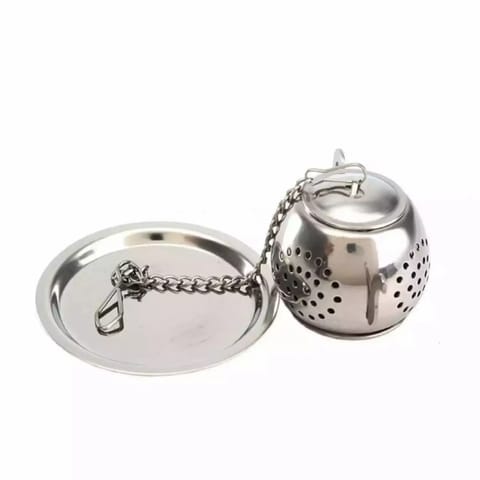 Radhikas Fine Teas and Whatnots Mini Teapot Strainers - Stainless Steel - Cute and Functional