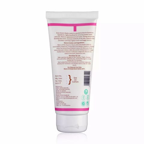 Vigini Natural Erase Stretch Marks Scars Removal Oil Cream In During After Pregnancy for Women Men