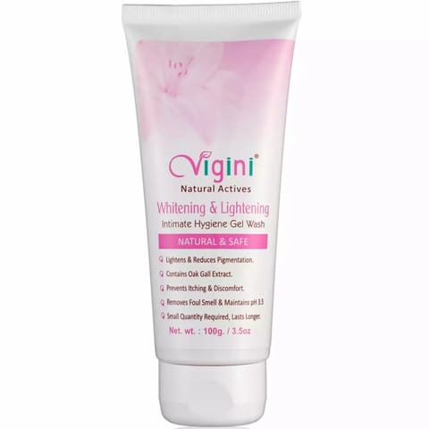 Vigini Intimate Whitening & Lightening Hygiene Gel  Wash women 100 gms