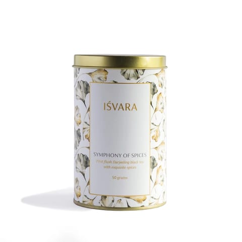 Isvara Spiced Black Tea | Symphony of Spices 30 Servings | 50 grams