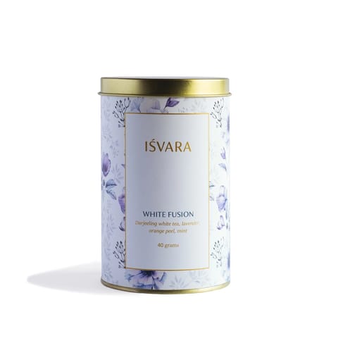 Isvara White Fusion | The Most Delicious White Tea Blend (30 Servings, 40 gms)