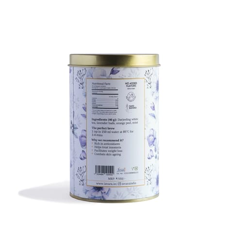 I?vara White Fusion | The Most Delicious White Tea Blend 30 servings | 40 grams