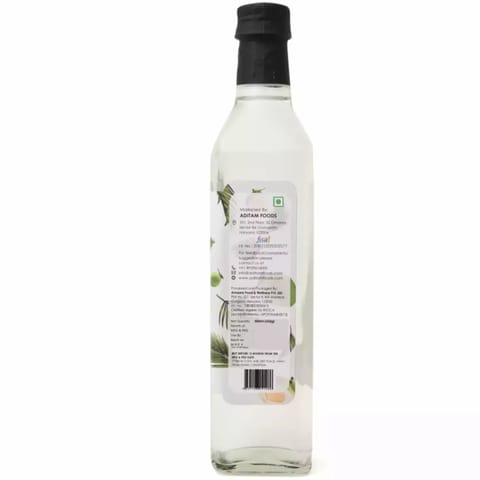 Aditam Foods Organic Coconut Oil 500 ml | Cold Pressed
