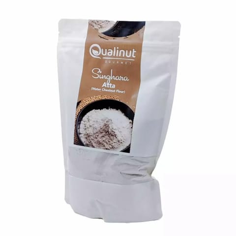 Qualinut Gourmet Singhara Atta (Water Chestnut Flour) (Pack of 2 - 500 G Each)