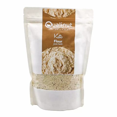 Qualinut Gourmet Keto Flour (Low Carb) (Pack of 2 - 500 G Each)