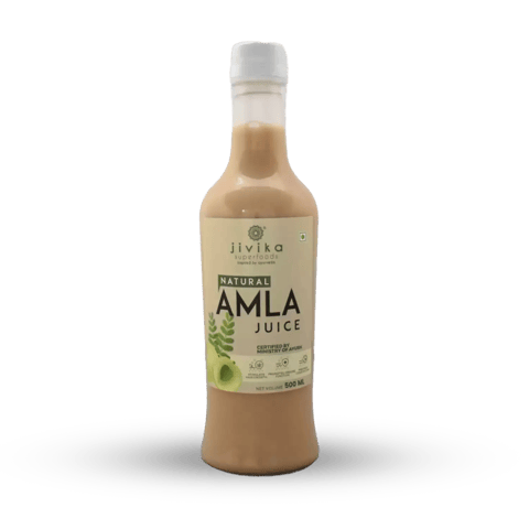 Jivika Superfoods| Naturals Amla Juice 500ml - Pack of 2