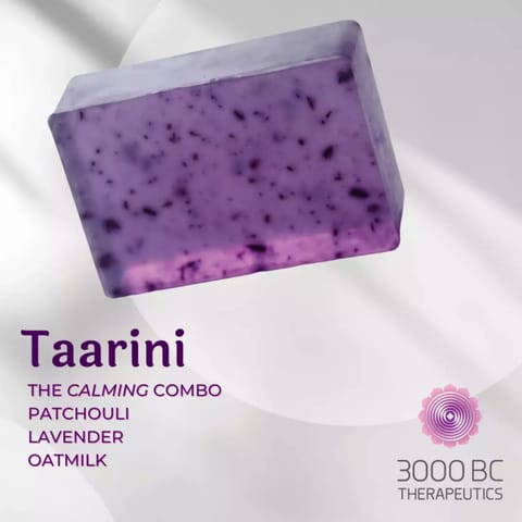 3000 BC Therapeutics Lavender Essential Oil Sulphate free 5 Bath Bars Taarini