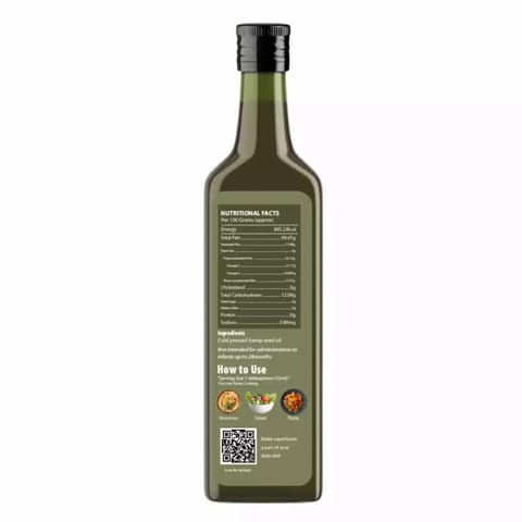 Health Horizons Hemp Seed Oil (Cold Pressed) - 250ml