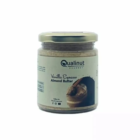 Qualinut Gourmet Vanilla Expresso Almond Butter 200 G