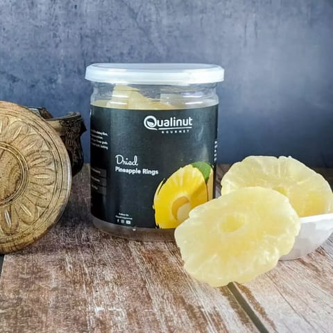 Qualinut Gourmet Dried Pineapple Rings (250 gms)