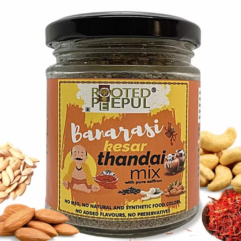 Rooted Peepul Banarasi Kesar Thandai Mix