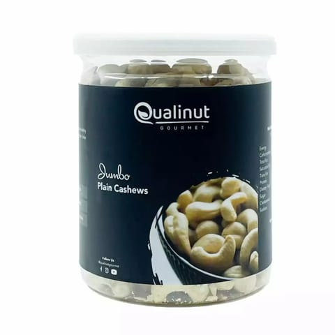 Qualinut Gourmet Jumbo Plain Cashew |250 Gm|