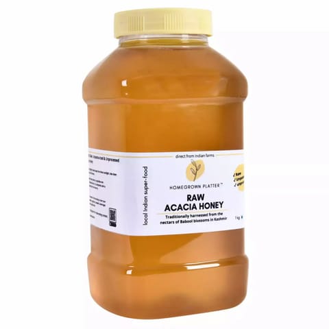 Homegrown Platter Kashmiri Raw Acacia Honey 500 gms