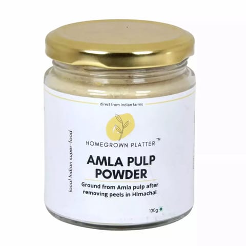 Homegrown Platter Seedless Amla Pulp Powder (100 gms)