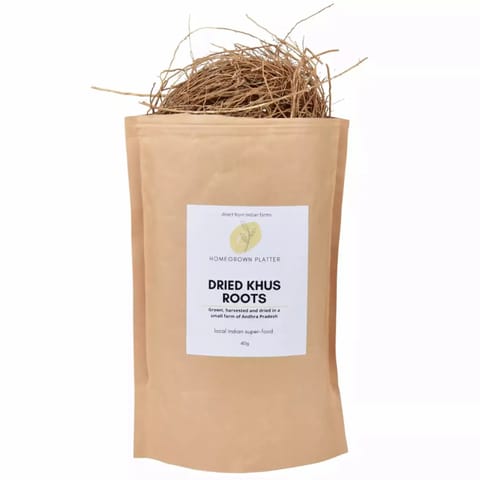 Homegrown Platter Khus Roots Vetiver Roots 40g