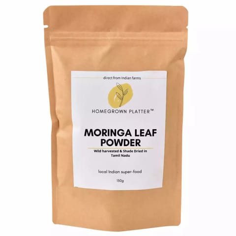Homegrown Platter Moringa Powder or Sehjan Leaves Powder (150 gms)