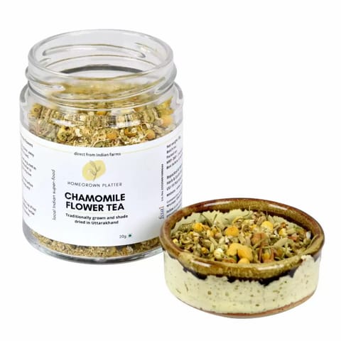 Homegrown Platter Chamomile Tea 20g
