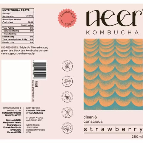 Neer Kombucha Variety Box Pack of 4