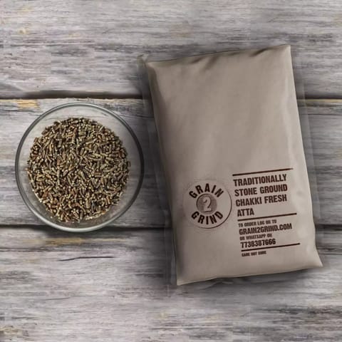 grain2grind Black Wheat Atta (900 gms x 3)