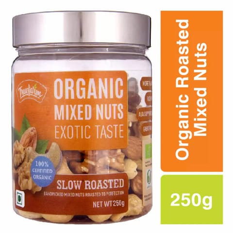 Truefarm Foods Organic Roasted Mixed Nuts  250gm