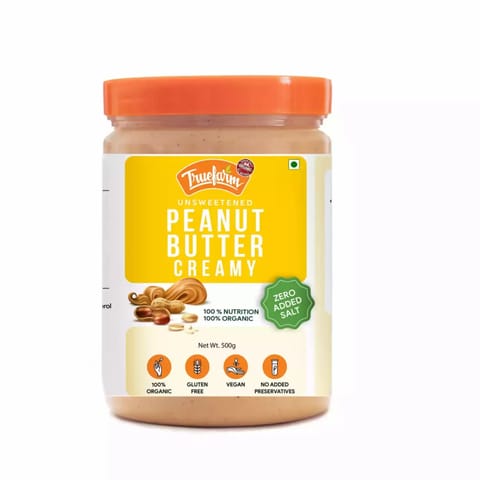 Truefarm Foods Organic Peanut Butter Creamy 500gm