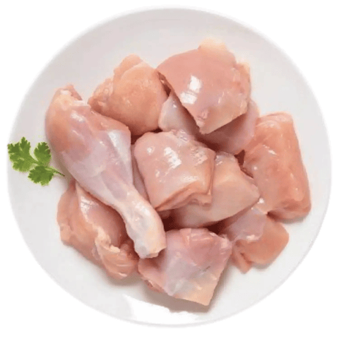 Pescafresh NAE Chicken Skinless Curry Cut 500 gms
