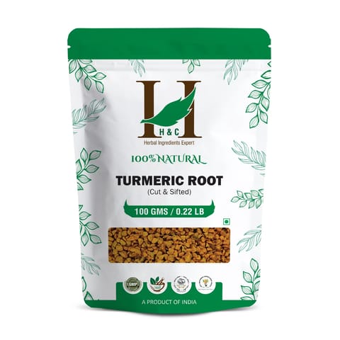 Turmeric Root Herbal Tea Cut And SIfted 100gms Pack Of 2