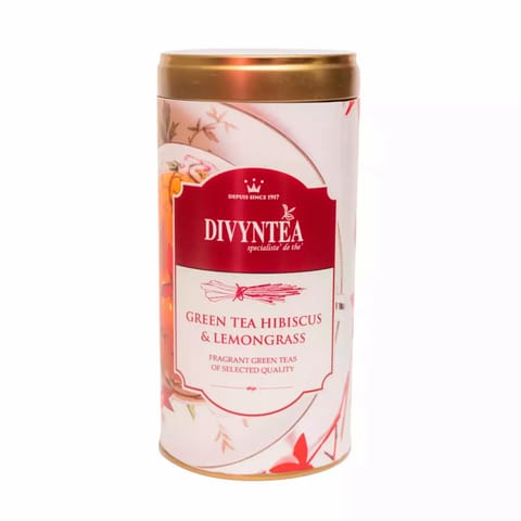 Divyntea Green Tea Hibiscus & Lemongrass 75 gms