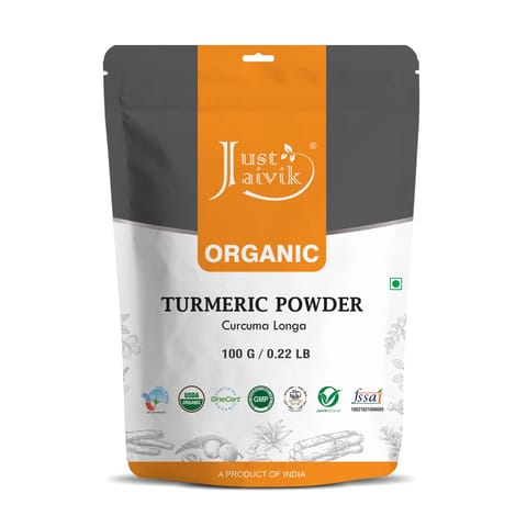Just Jaivik Organic Turmeric Powder 100 gms