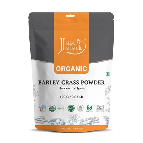 Just Jaivik Organic Barley Grass Powder 100 gms
