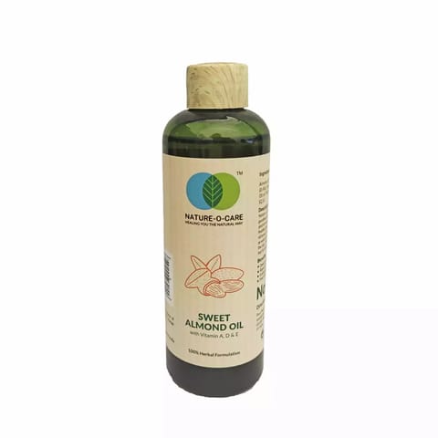 Nature-O-Care Sweet Almond Oil, 200ML