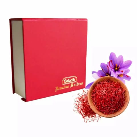 Salonik Iranian Saffron Premium Quality 1g ISO Certified A1++ Grade1 Original Kesar 1 Gram