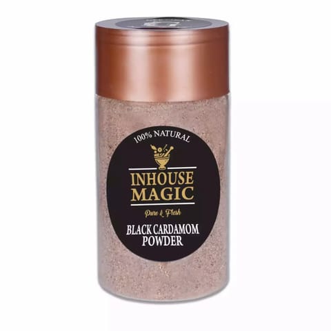 Inhouse Magic Black Caradamom Powder 75gm