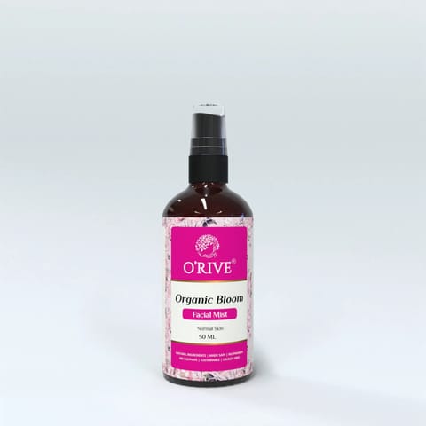 Orive Organics Organic Bloom Rose Facial Mist (50 ml)