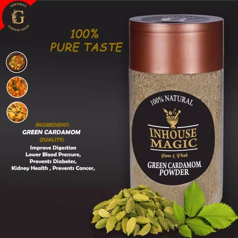 Inhouse Magic Green Cardamom Powder 75gm