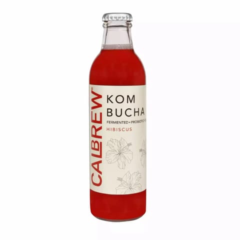 Calbrew Kombucha Rich Hibiscus Flavour 250 ml