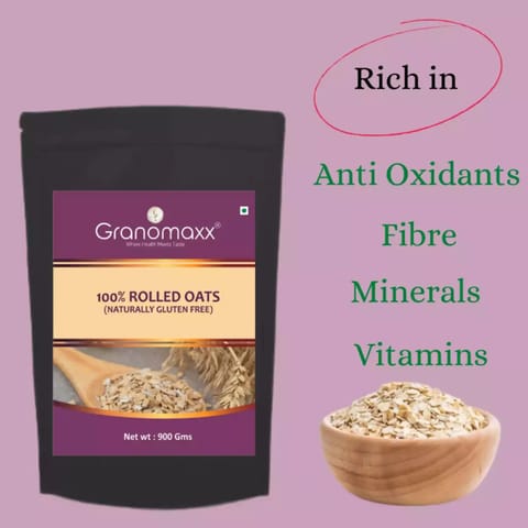 Granomaxx 2 pack of Sattu and 1 Pack Rolled Oats 300g x 3